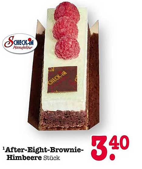 After-Eight-Brownie-Himbeere Stück