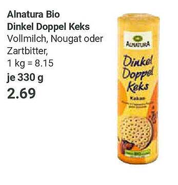 Alnatura Bio Dinkel Doppel Keks