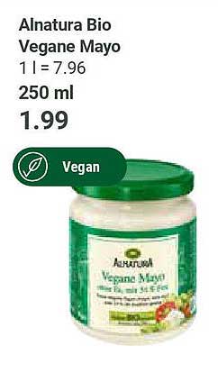 Alnatura Bio Vegane Mayo 250 ml