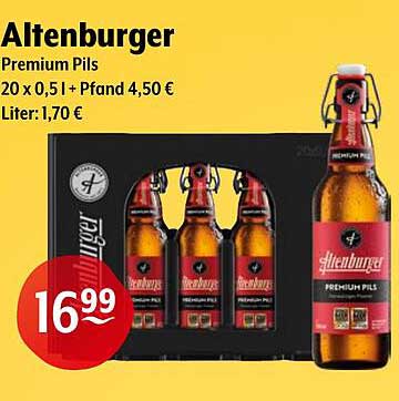 Altenburger Premium Pils – 20er Packung für genussvolle Momente