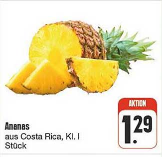 Ananas aus Costa Rica, Kl. I - Stück