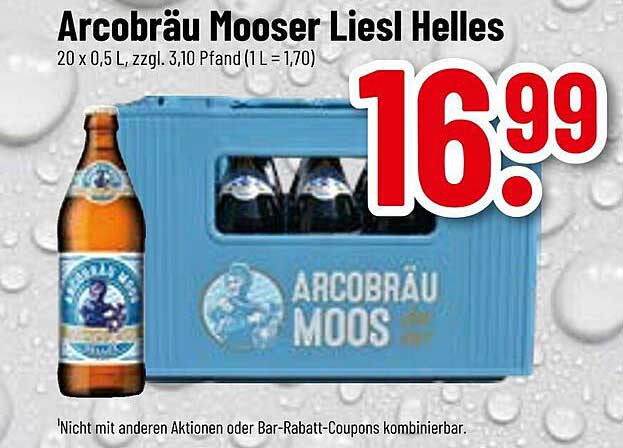 Arcobräu Mooser Liesl Helles - 20 x 0,5 L