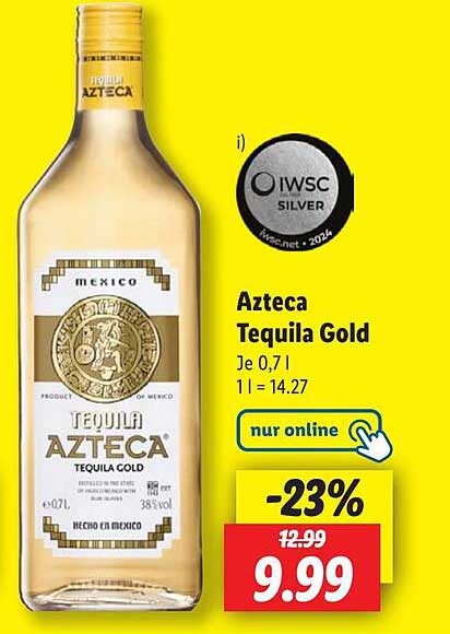 Azteca Tequila Gold 0,7 l