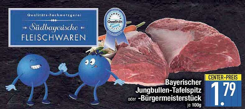 Bayerischer Jungbullen-Tafelspitz oder -Bürgermeisterstück