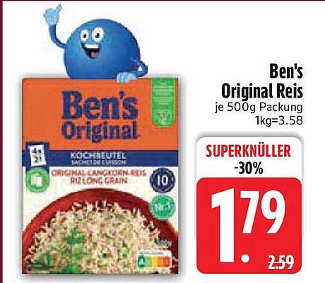 Ben's Original Reis 500g