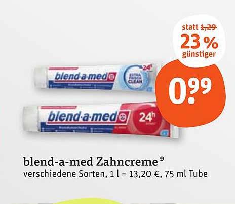 blend-a-med Zahnpasta – Für ein strahlendes Lächeln