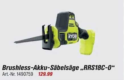 Brushless-Akku-Säbelsäge „RRS18C-O“