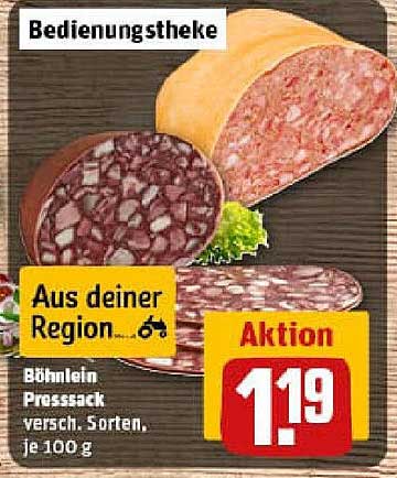 Bühnenlein Presssack - verschiedene Sorten, je 100 g