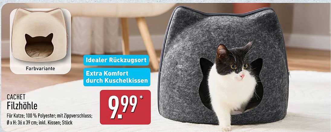 CACHEt Filzhöhle für Katzen