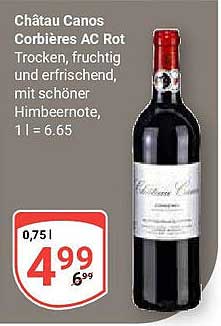Château Canos Corbières AC Rot