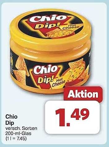 Chio Dip - Verschiedene Sorten 200-ml-Glas