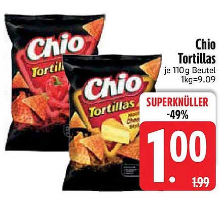Chio Tortillas - Superknüller zum Aktionspreis!