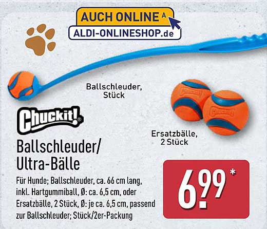Chuckit! Ballschleuder/Ultra-Bälle