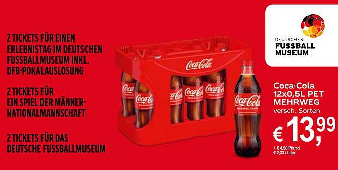 Coca-Cola 12x0,5L PET MEHRWEG - Erlebe Genuss und Mehrwert