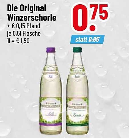 Die Original Winzerschorle