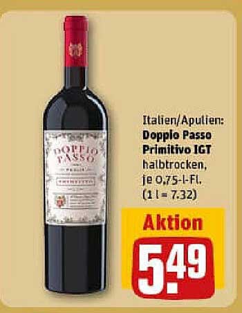 Doppio Passo Primitivo IGT halbtrocken 0,75 l