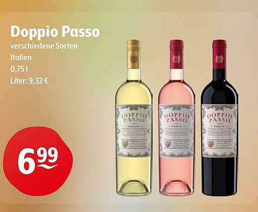 Doppio Passo verschiedene Sorten Italien 0,75l