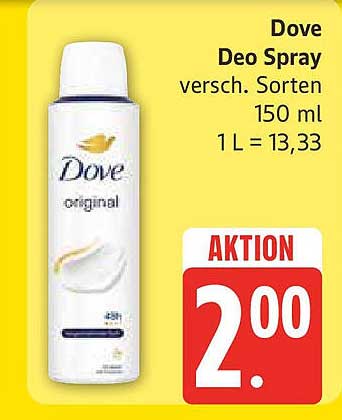 Dove Deo Spray - verschiedene Sorten 150 ml
