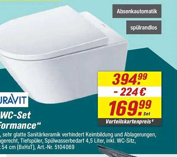 Duravit WC-Set "Performance"