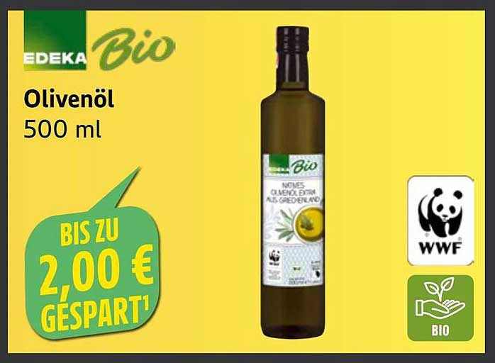 Edeka Bio Olivenöl 500 ml