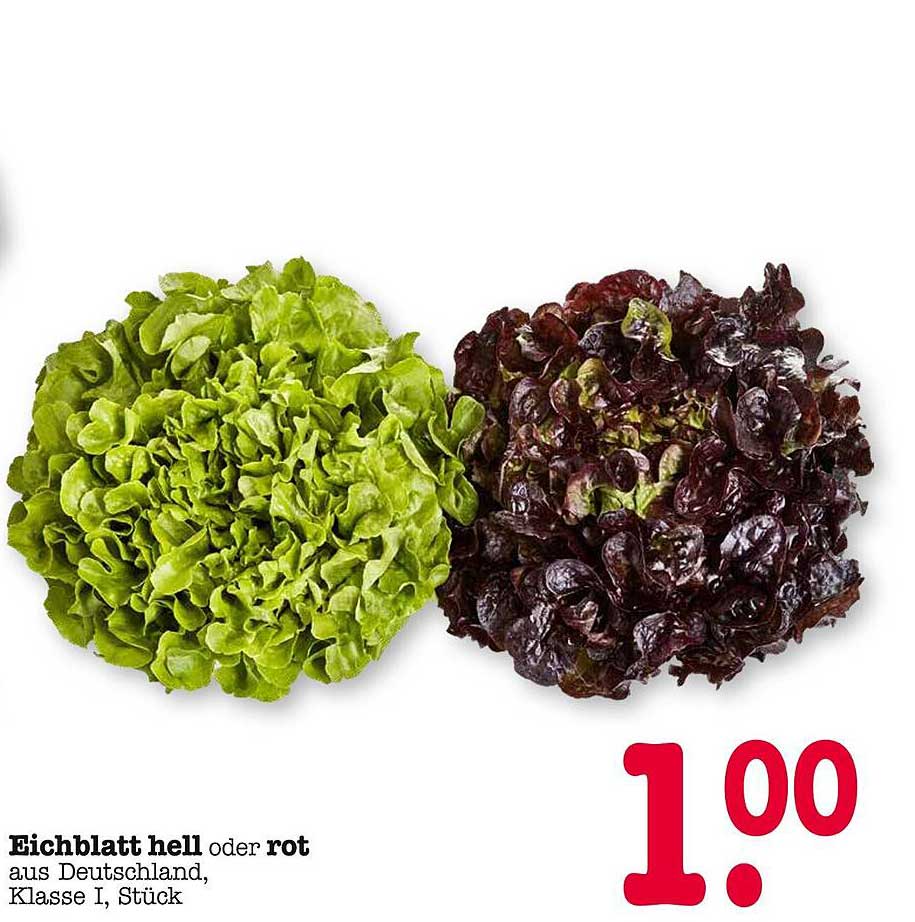 Eichblatt hell oder rot aus Deutschland, Klasse I, Stück