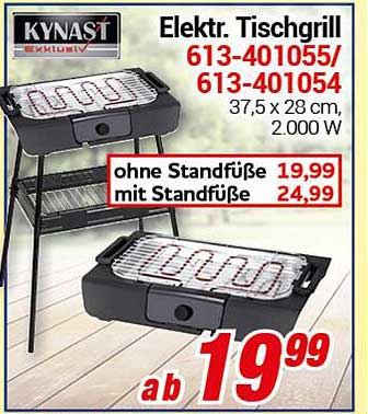 Elektrischer Tischgrill KYNAST - Exklusiv für Sie