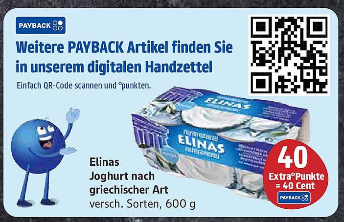 Elinas Joghurt nach griechischer Art, 600 g