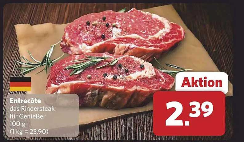 Entrecôte – das Rindersteak für Genießer