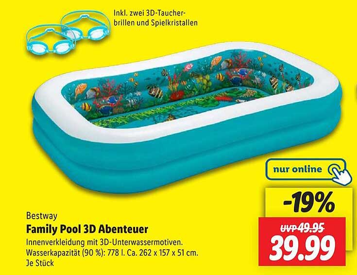 Family Pool 3D Abenteuer