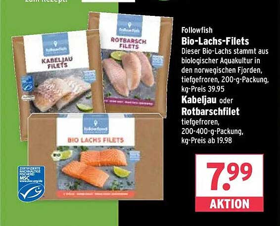 Followfish Bio-Lachs-Filets