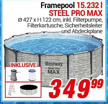 Framepool 15.232 l STEEL PRO MAX