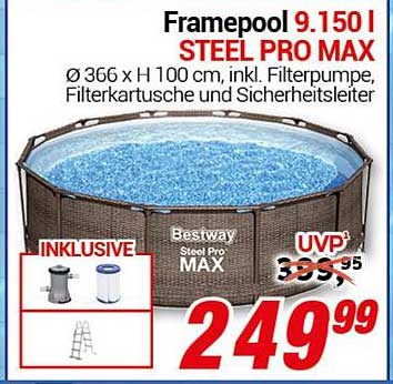 Framepool 9.150 | STEEL PRO MAX