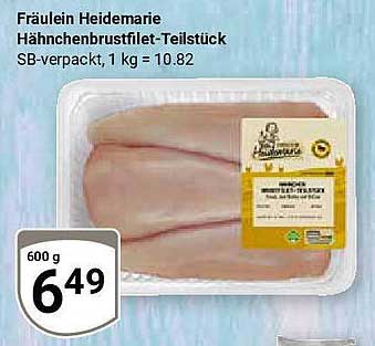 Fräulein Heidemarie Hähnchenbrustfilet-Teilstück