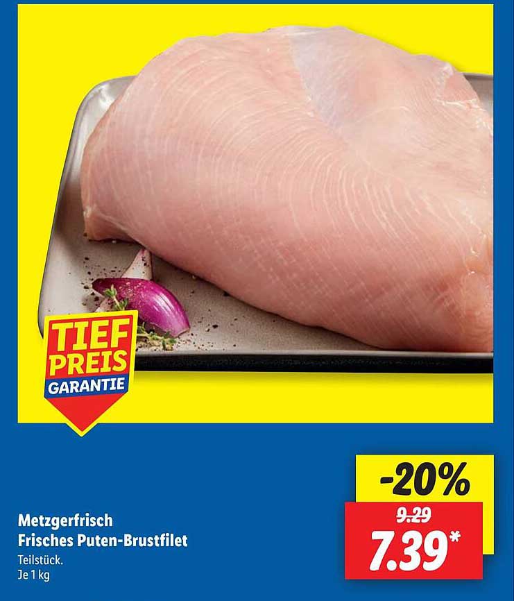 Frisches Puten-Brustfilet - Metzgerfrisch
