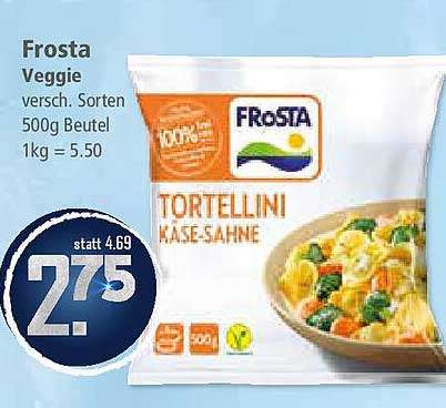 Frosta Veggie Tortellini Käsesahne 500g