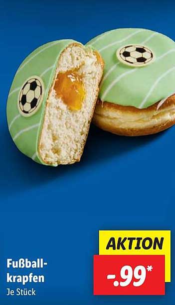 Fußball-Krapfen
