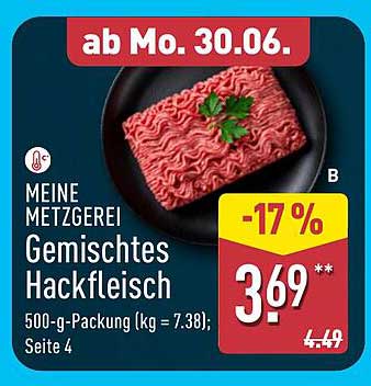 Gemischtes Hackfleisch - Meine Metzgerei