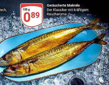 Geräucherte Makrele - Der Klassiker mit kräftigem Rauchgeschmack