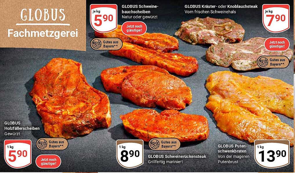 GLOBUS Schweine- und Putenschnitzel - jetzt günstiger!