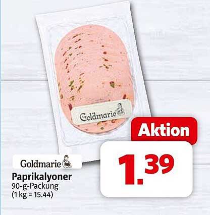 Goldmarie Paprikalyoner 90-g-Packung