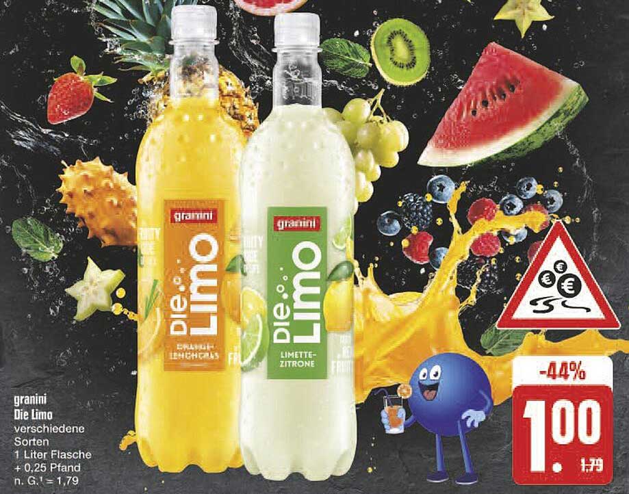 granini Die Limo verschiedene Sorten