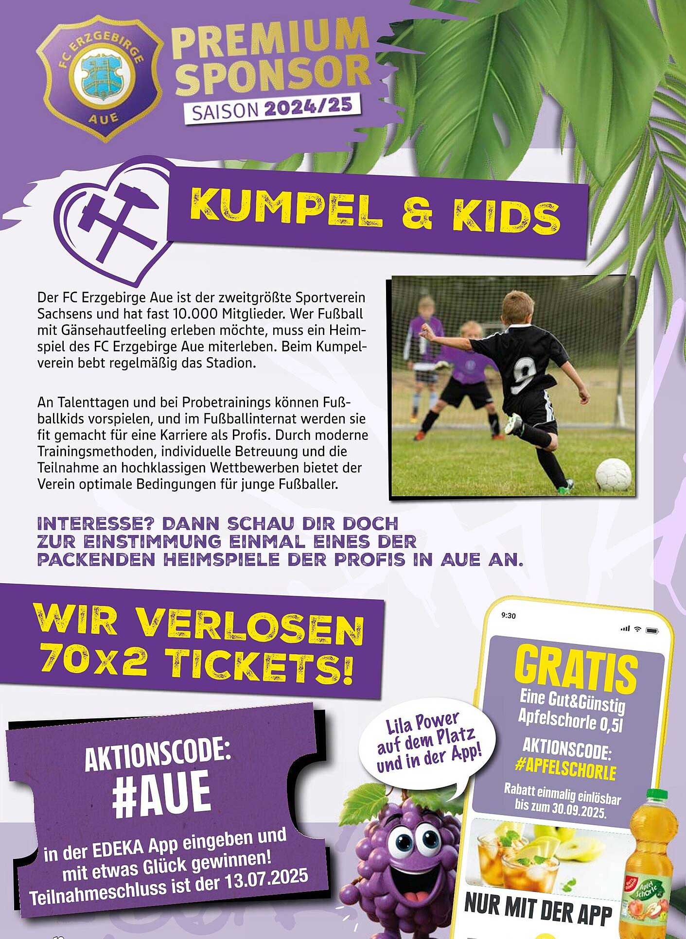 Gratis Eine Gut&Günstig Apfelschorle 0,5l