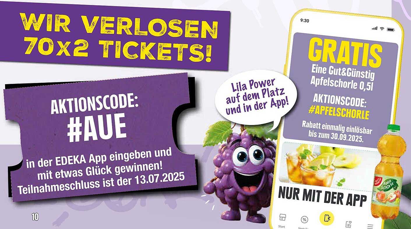Gratis Gut&Günstig Apfelschorle 0,5l