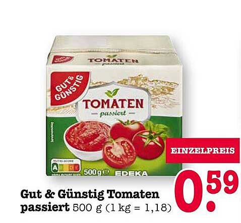 Gut & Günstig Tomaten passierte 500 g