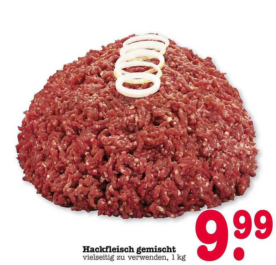 Hackfleisch gemischt, vielseitig zu verwenden, 1 kg