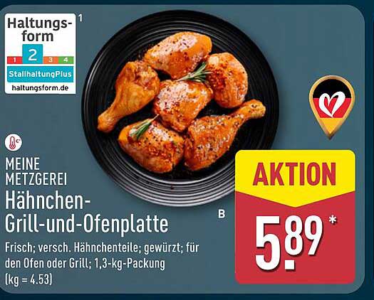 Hähnchen-Grill-und-Ofenplatte