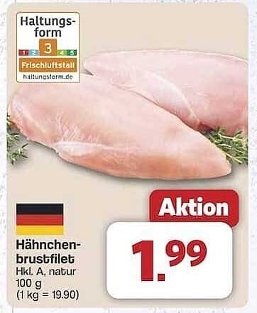 Hähnchenbrustfilet Hkl. A, natur