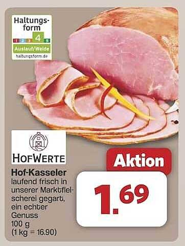 Hof-Kasseler - Laufend frisch in unserer Marktfleischerei gegart