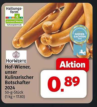 Hof-Wiener, unser Kulinarischer Botschafter 2024