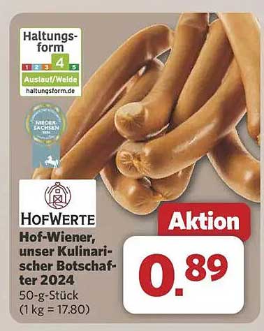 Hof-Wiener, unser kulinarischer Botschafter 2024